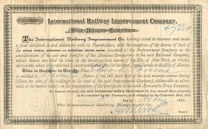 International Railway Improvement Co.